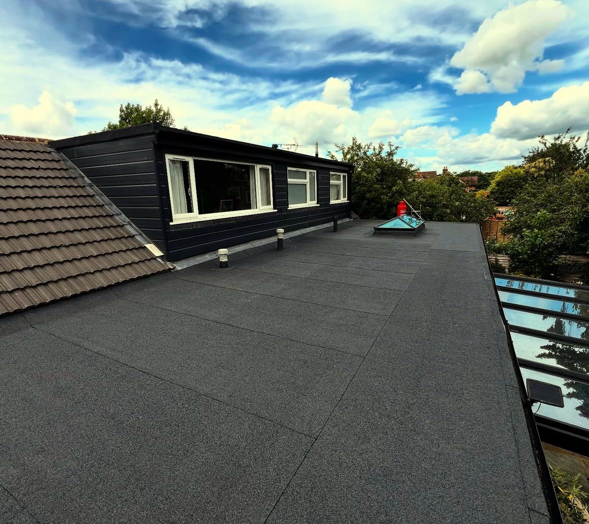 Flat roof